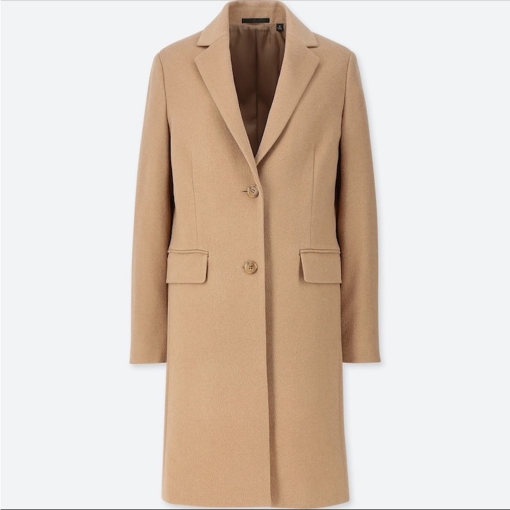 Uniqlo Cashmere Blended Chester Coat